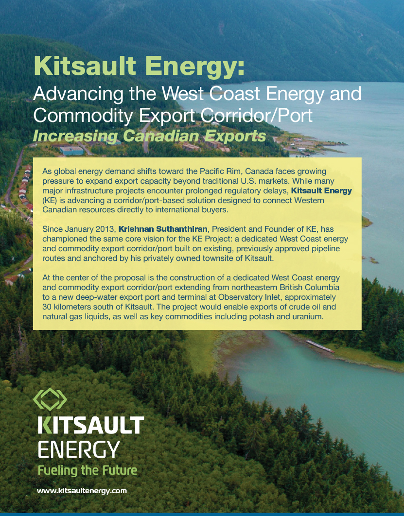 Kitsault Energy: Advancing the West Coast Energy Export Corridor